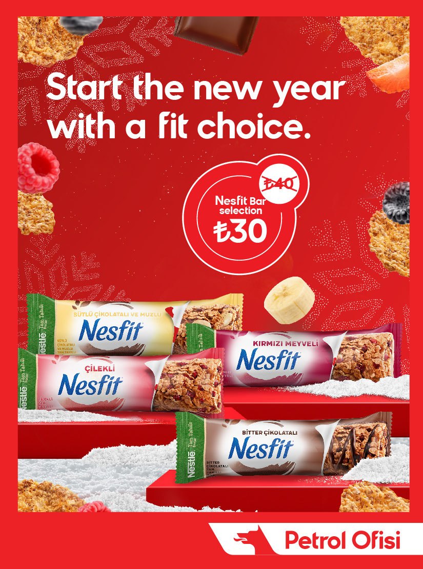 Nesfit Bars: 30 TL instead of 40 TL