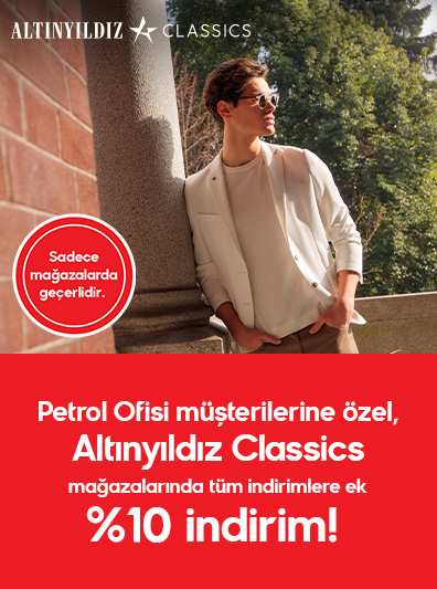 Altınyıldız Classics'te Geçerli %10 İndirim!