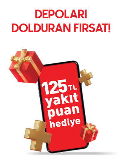 125 TL Değerinde Yakıt Puan Fırsatı
