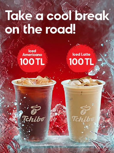 Tchibo Iced Americano and Iced Latte for 100 TL