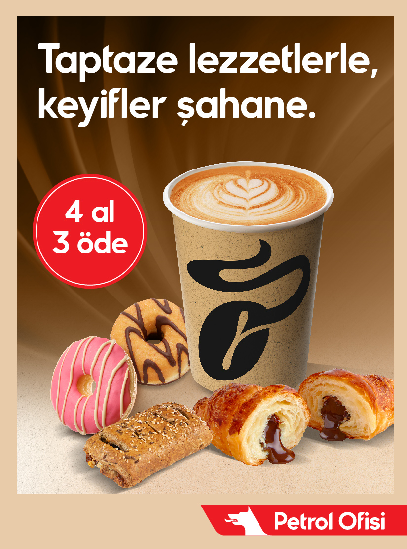 Fırından ürünleri ve Tchibo kahvelerde 4 al 3 öde