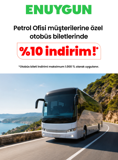 ENUYGUN'dan Otobüs Bileti İndirimi Kampanyası