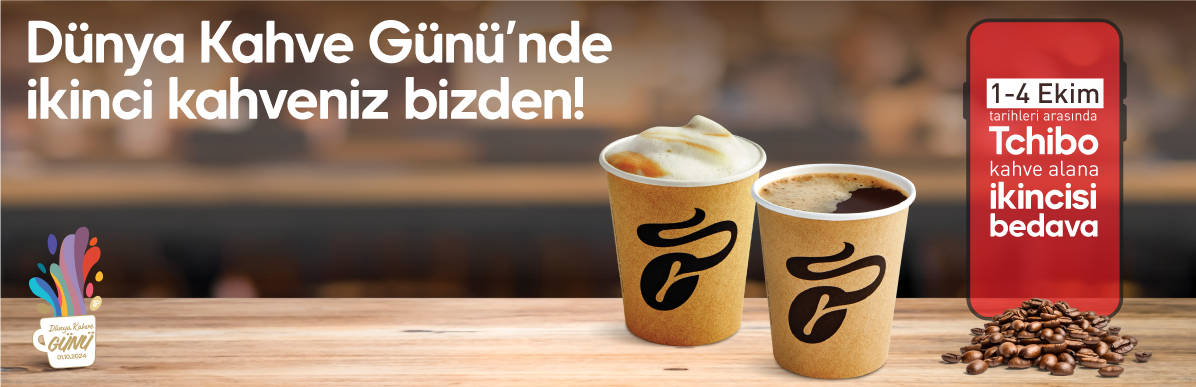 Dünya Kahve Gününde İkinci Kahveniz Bizden Olsun!